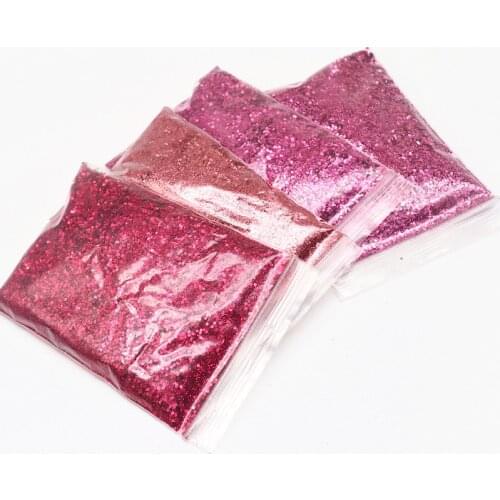 Nail Polish 50g Purple Mixed Series of Fine and Shiny Flake Mixed Nail Polish Glitter Powder Suitable for Gel-like Polish Makeup