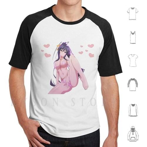 High School Dxd Akeno Hot T Shirt Print For Men Cotton New Cool Tee Anime High School Dxd Highschooldxd High School Dxd Saison