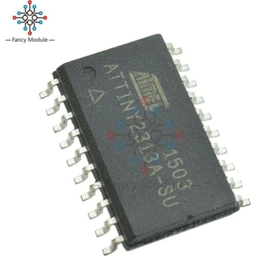 MCU IC SOP-20 ATTINY2313A-SU ATTINY2313A 8BIT Microcontroller In-System Programmable Flash new original