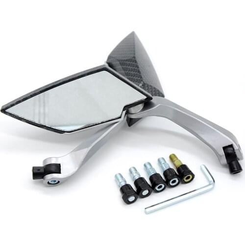 Motorcycle Mirror Rear View Mirror Side Mirrors 8 10mm For Kawasaki ER6N ER6F Z900 Z750 Z1000 Z800 2011 2012 2013 2014 2015 2016