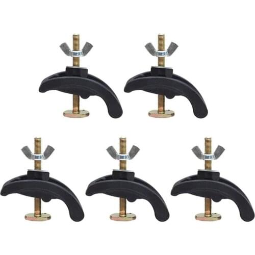 New 5 x CNC Milling Engraving Machine Pressing Plate Clamp Fixture T-Slot Parts