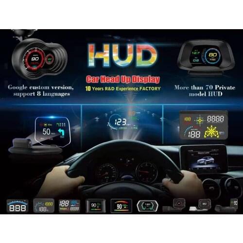 New Hot selling Auto Diagnostic Tools T800 HUD Head Up Display GPS Speed Digital Meter Car Trip Computer