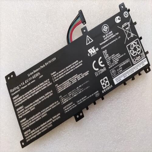 New B41N1304 For ASUS VivoBook V451 V451L V451LA S451LA B41BK4G S451LA-DS51T-CA V451LA-DS51T Original laptop Battery 14.4V 46Wh