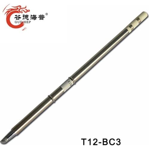 Gudhep T12-BC1 BC1.5 BC2 BC3 C1 C4 Soldering Iron Tips for Hakko FX951 Soldering Rework Station FM2028 FX9501 Handle