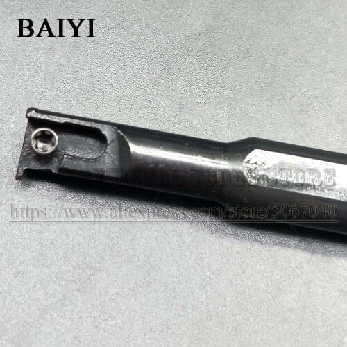 1P SIGER1010B-EH Small Bore Hole Slotting Tool Holder SIGER 1010 SIGER1010 Turning Lathe Tool holder CNC Carbide Insert Arbor
