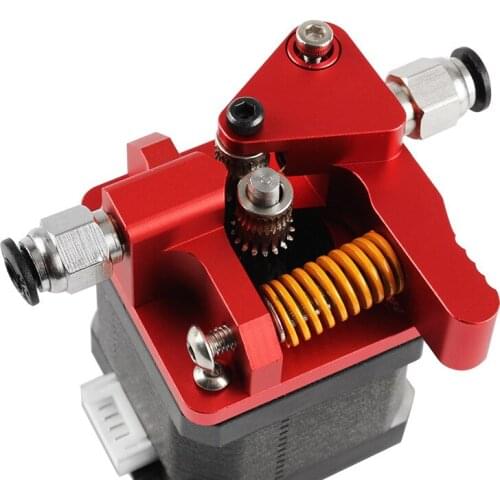 Aluminium 24V CR-10S PRO Ender 3 Btech Double Gear pulley extruder Upgrade for CR-10S PRO Ender-3 Tornado DIY 3d printer parts