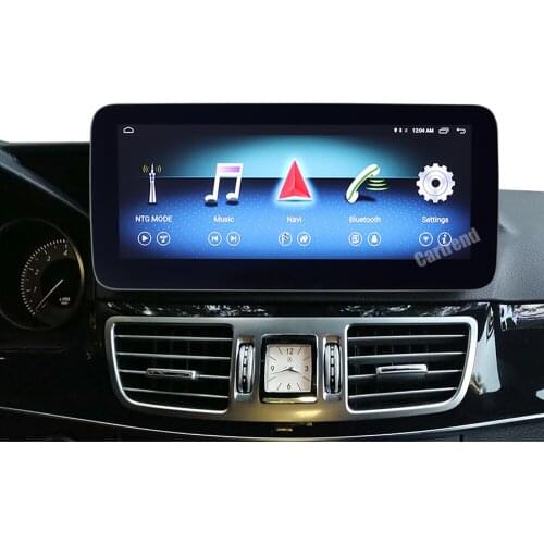 Car multimedia navigation system W212 android stereo cd dvd player E class ntg radio gps map update support carplay rear camera