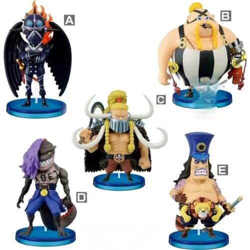 Bandai Original Gashapon ONE PIECE Anime Figures Box of Eggs PVC Beasts Pirates Collections Models Dolls Toys Kids Gifts