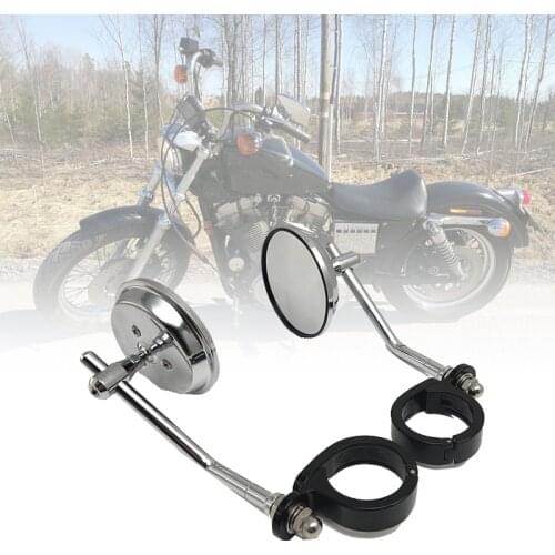 XL 883 Rearview Side Mirror Aluminum 39mm-41mm For Harley Sportster XL883 XL1200 Models 2004 2005 2006 2007 2008-2019 Motorcycle