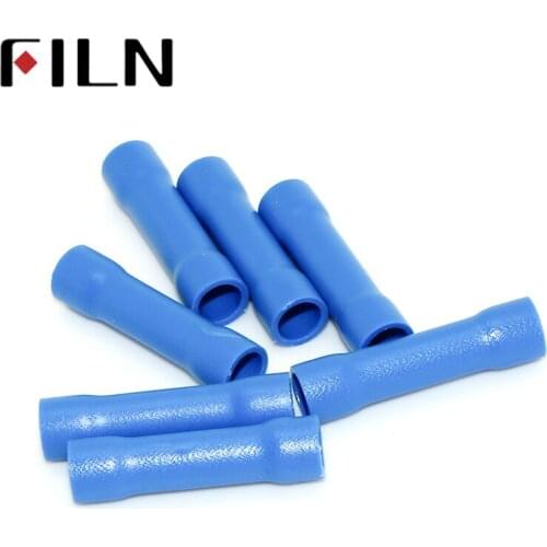 BV2 Bullet Shaped Female Insulating Joint Wire Connector Electrical Crimp Terminal AWG16-14 100PCS/LOT