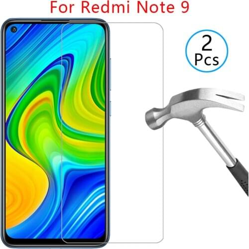 Case on redmi note 9 cover tempered glass screen protector for xiaomi readmi not 9 note9 not9 6.53 protective phone coque global