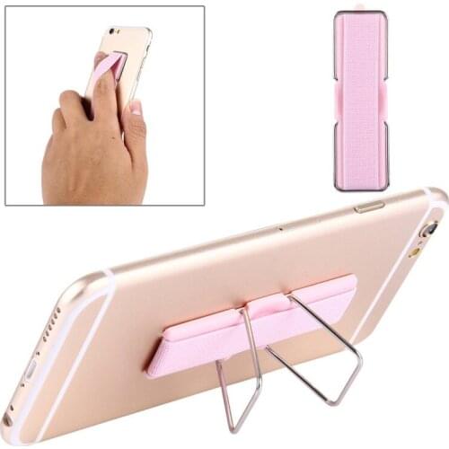 Phone Holder Mount Stand Kickstand with Finger Grip Elastic Band Strap for Smartphones NK-Shopping