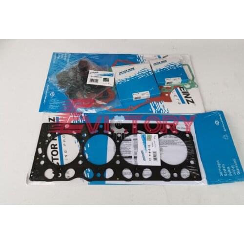 FOR VOLVO D4E D4D overhaul gasket kit + main conrod con rod bearing set