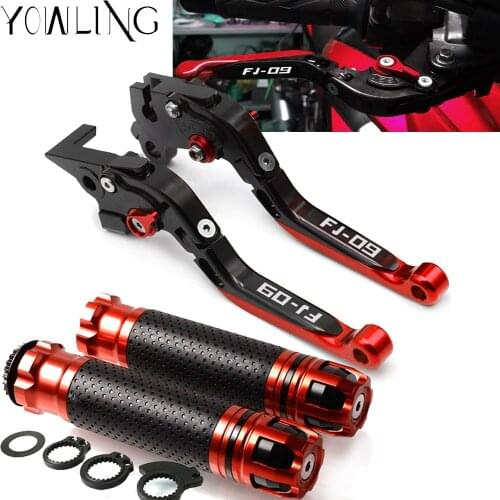 For YAMAHA FJ-09 FJ09 FJ 09 2014 2015 2016 2017 2018 Motorcycle Accessories Brake Clutch Levers Handlebar grip Handle Hand Grips