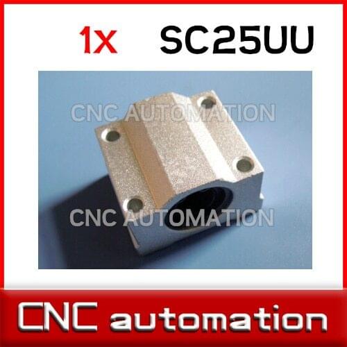 SC25UU SCS25UU 25mm Linear Ball Bearing Block CNC Router rail