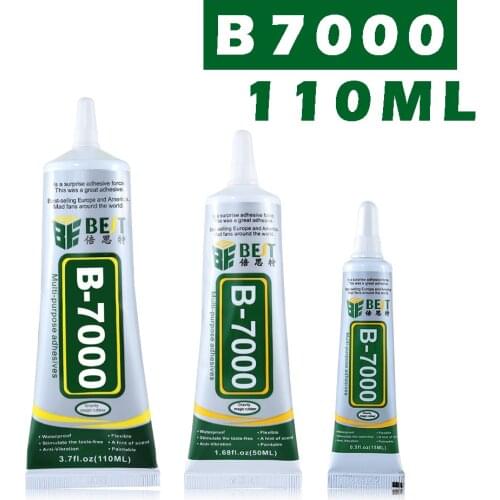 Best B7000 Liquid Glue 110ml Repair Diamond Plastic Metal Glue Computer Chip Screen Glue Tape Wood Textile Rubber Super Glue