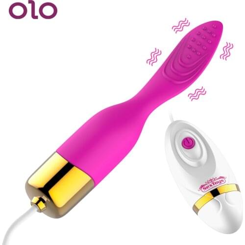 OLO Tounge Licking Vibrator Remote Control Vibrating Egg G Spot Massager 10 Speeds Clitoris Vagina Stimulator Sex Toys for Women