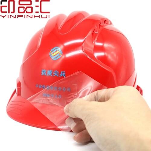 Helmet Using UV Transfer Stickers Customizing DIY MX-SP Decal Transfering