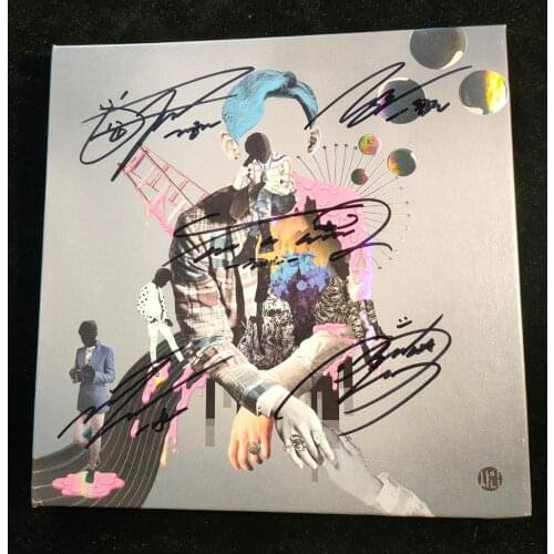 Signed SHINEE autographed the third album CHAPTER 2 WHY SO SERIOUS CD+ photobook B version K-POP korean