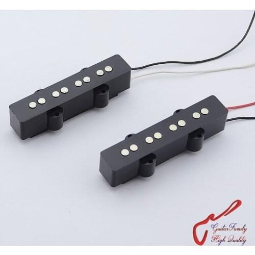 Clearance Sale 1 Set GuitarFamily Ceramic 4 Strings Bass Pickup For Jazz ( #0663 ) Made In Korea