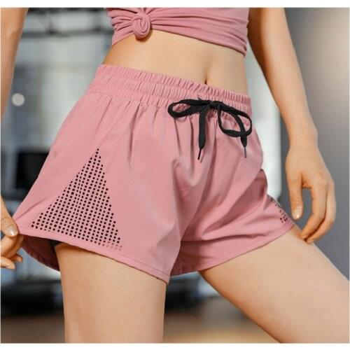 Running Shorts Sports Short Tummy Control Workout Running Athletic women Yoga Shorts