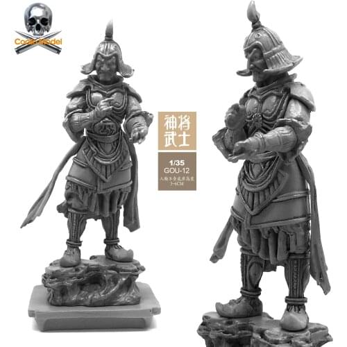 1/35 Soldier Model Ancient Samurai A With Base Resin Figure Gou-12A