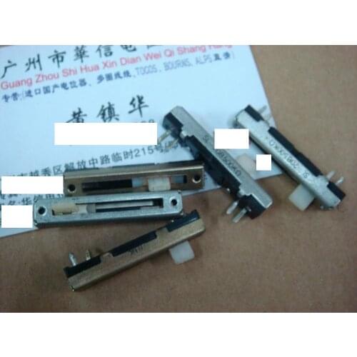 1pcs/lot SL-20 B500K straight single joint potentiometer slide fader