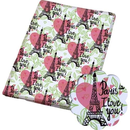 50*140CM Easter Day Polyester cotton Fabric Patchwor Printed for Tissue Kids Home Textile for Sewing Doll Dress Curtain