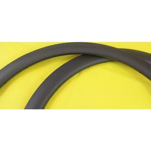 700C 3K Twill Matte Finish 24/28H 38mm Depth Clincher 25mm Width Cyclo-cross Bicycle Carbon Rims External Nipple ERD 568mm