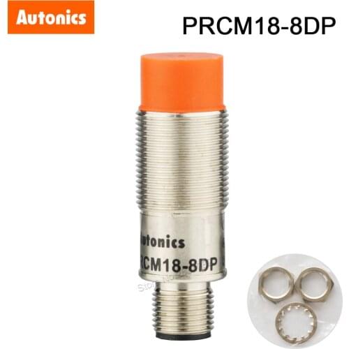 Autonics M18 12-24VDC 8mm Proximity switch PRCMT18-8DO IP67 DC Approach Sensor NO PNP for Iron