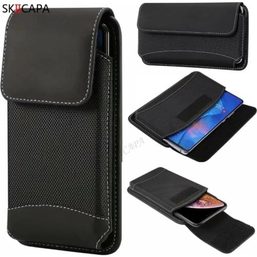 Oxford Cloth & Leather Splicing Phone Cover For Nokia 106 8110 3310 130 105 150 230 225 220 515 208 3011 6.1 7.1 5.1 5.3 Bag