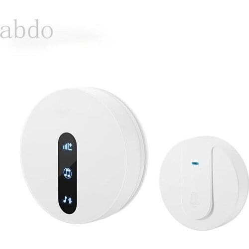 DG-SD10 Home Welcome Doorbell Transmitter Self-powered Waterproof Door Bell EU/US/UK Plug with Sliding Button 58 Melodies