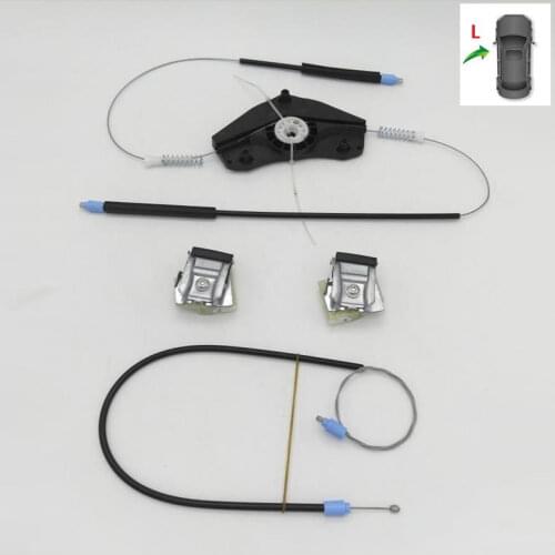 For VW Passat B6 3C 2006 2007 2008 2009 2010 2011 Car-Styling New Electric Window Regulator Repair Kit Front Left Side
