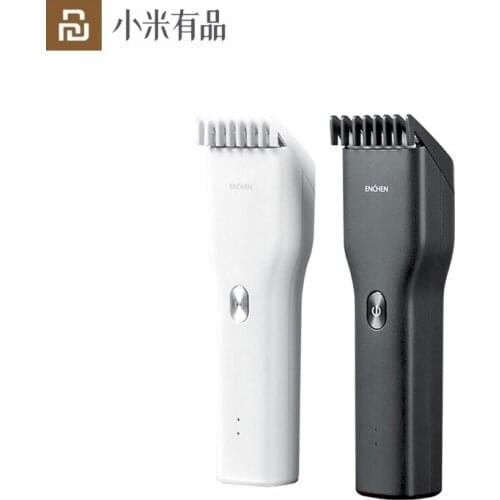 Youpin ENCHEN Boost USB Electric Hair Clipper Trimmer Two Speed Ceramic Cutter Hair Fast Charging Children Hair Clipper
