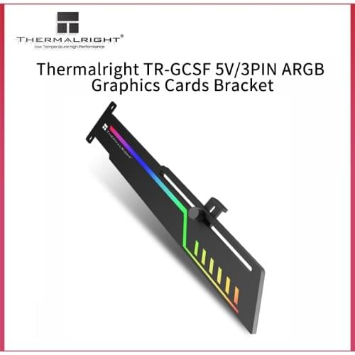 Thermalright TR-GCSF PLUS ARGB Graphics Card Bracket for 26-34cm extent Computer graphics card VGA Holder Height adjustable