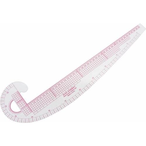 3 In 1 Styling Design Plastic Ruler French Curve Hip Straight Ruler Ruler TOP