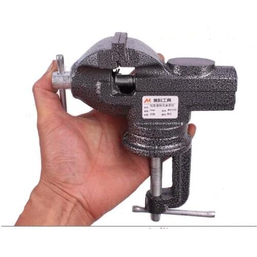 60mm mini table vise vise bench vise small cast iron DIY tool