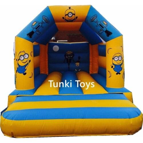 Inflatable cartoon bouncer house