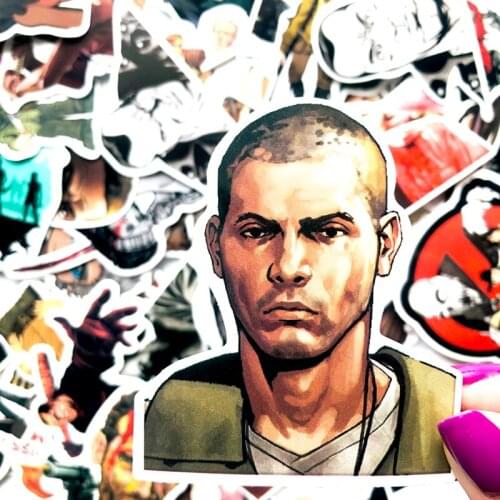 50Pcs The Walking Dead Sticker For guitar suitcase fridge laptop stickers waterproof toy sticker