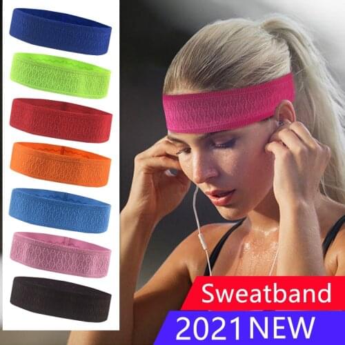 Outdoor Sports Headband Portable Fitness Hair Bands Man Woman Hair Wrap Brace Elastic Cycling Yoga Running Exercising Sweatband