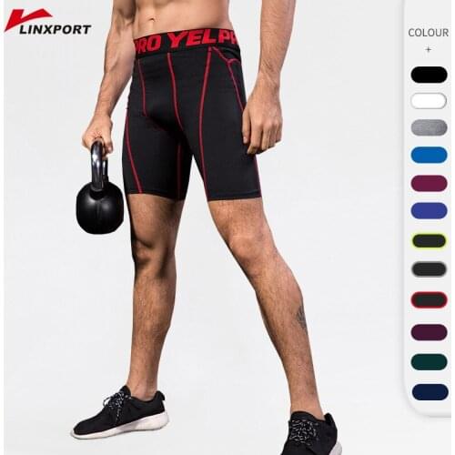 Running Shorts Quick Drying Underwear Fitness Gym Clothing Compression Football Soccer Tights Workout Skinny Training Sweatpants