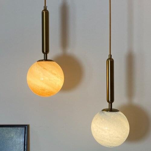 Nordic Areative Earth Moon Light Ins Creative Childrens Room Restaurant Bar Bedroom Bedside Chandelier Lamps