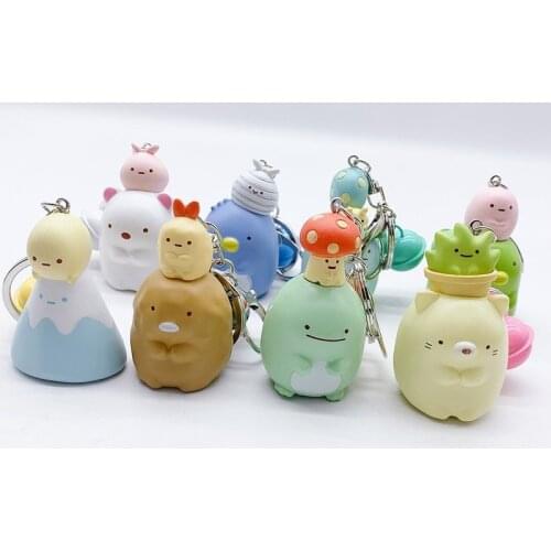 Corner Bio Keychain Resin Corner Bio Hand Office Aberdeen Bell Lady Bag Pendant Creative Small Gift Ornament