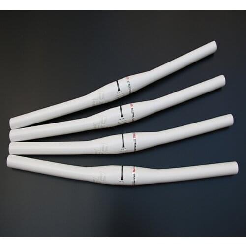UNO 7000 aluminum alloy mountain bike ultra light bike handlebars straight handlebars31.6*580mm white