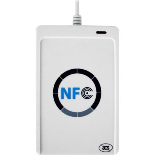 ACR122u USB NFC Programmer 13.56Mhz RFID Reader Writer+SDK + 5pcs RFID F08 1K IC Card Support Android Linux Mac Windows