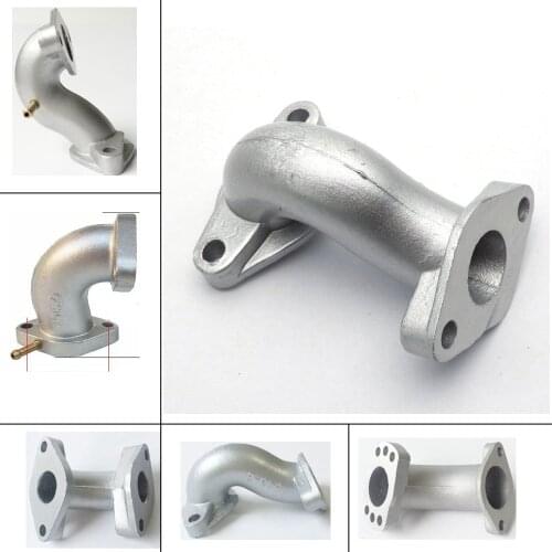 18mm 20mm 21mm 22mm 24mm 26mm 28mm Carburator Intake Pipe Manifold For 50/70/90/110/125CC 140-160cc Pit Dirt Bike ATV