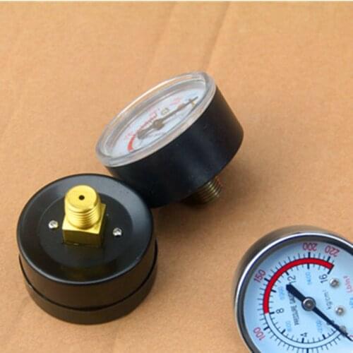 0-180PSI 0-12Bar Air Compressor Pneumatic Hydraulic Fluid Pressure Gauge Dial
