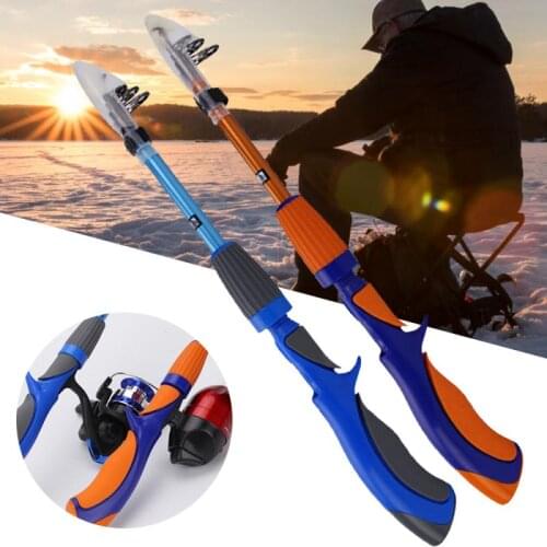 1.2m/1.4m Lightweight Superhard Carbon Fiber Fishing Pole Telescopic Fishing Lure Section Feeder Sea Fish Tackle Pole Set #SD