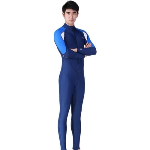 2021 Diving Suit Male And Female Wetsuit Multi-Function Suntan One-Piece Suit Surf And Float SwimsuitLS-715A