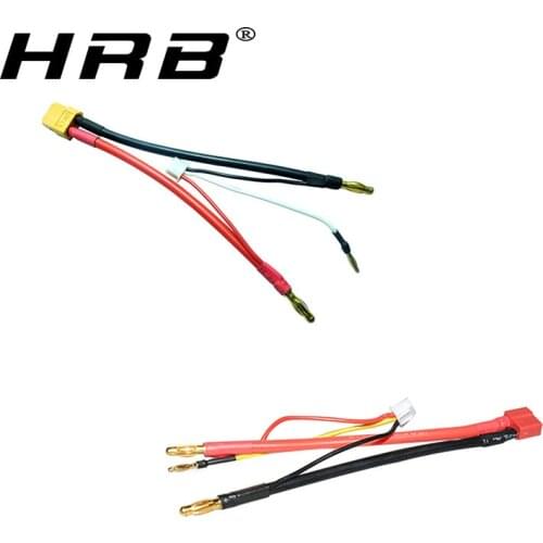 4mm Bullet Banana to Female T-DEAN XT60 XT 60 XT-60 Plug For Hard Case LiPo Battery Lead Wire JST-XH Balance 12awg Silicone wire